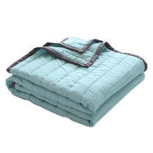Let quilt Blød, hudvenlig, vasket bomuld, sommerventilation, quilt sengetøjssæt, sengetæpper, tæpper til alle årstider, 39x59 tommer