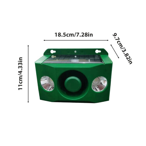 Solar Animal Repellent Light with Loud Alarm 1