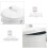 Μικρός Μεταλλικός Κάδος Απορριμμάτων Λευκός Ρουστίκ Αμερικανικός Ρετρό Στυλ 3