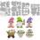 Gnome Die-Cut Set Stainless Steel 4 pcs 1