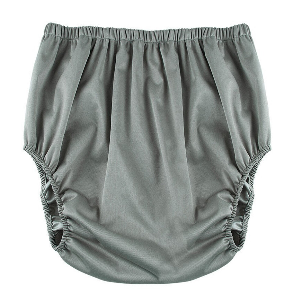 Water Resistant Diaper Cover with Elastic Leg Openings Washable Incontinence Pants for Enhances Leak Protection