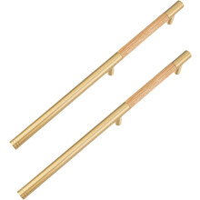 Poignées de tiroir Gamvdout (lot de 2), poignées de meuble en laiton de style chinois pour portes en bois, entraxe de 130 mm, compatibles avec le