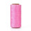 3 Roll 0.8mm Flat Waxed Polyester Micro Macrame Cord Waxed Sewing Threads String-Pearl Pink 1