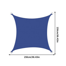 Sun Shade Cloth for Beach, Pool, Garden – UV-Blocking Shade Sail, Compatible with Outdoor Decks, Patios & Backyards