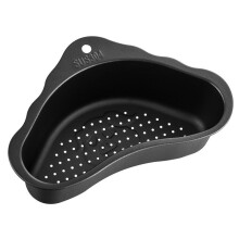 Stainless Steel Sink Basket Filter Precisions Holes Block-Black