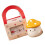 Ceramic Mushroom Shaped Mug-yellow mushroom handle gift box 1