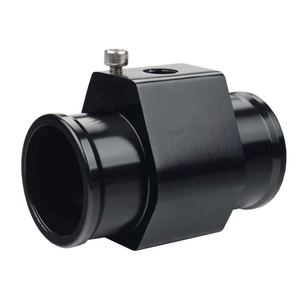 Universal Water Temp Joint Pipe Water Temp Temperature Joint Pipe Sensor Gauge Radiator Hose Adapter, (, 38Mm) Black 9448483591249