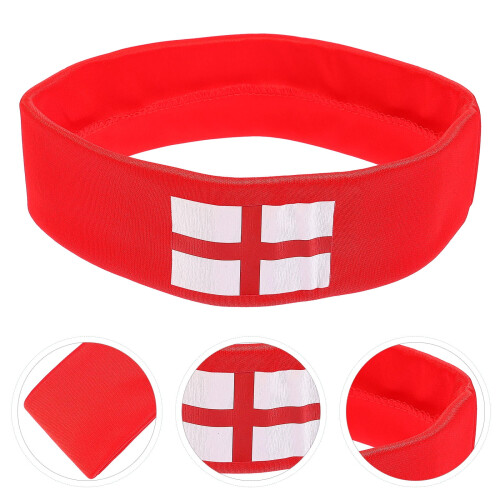 Game Day Headbands Red 2Pcs 6.7X2.4X0.8In