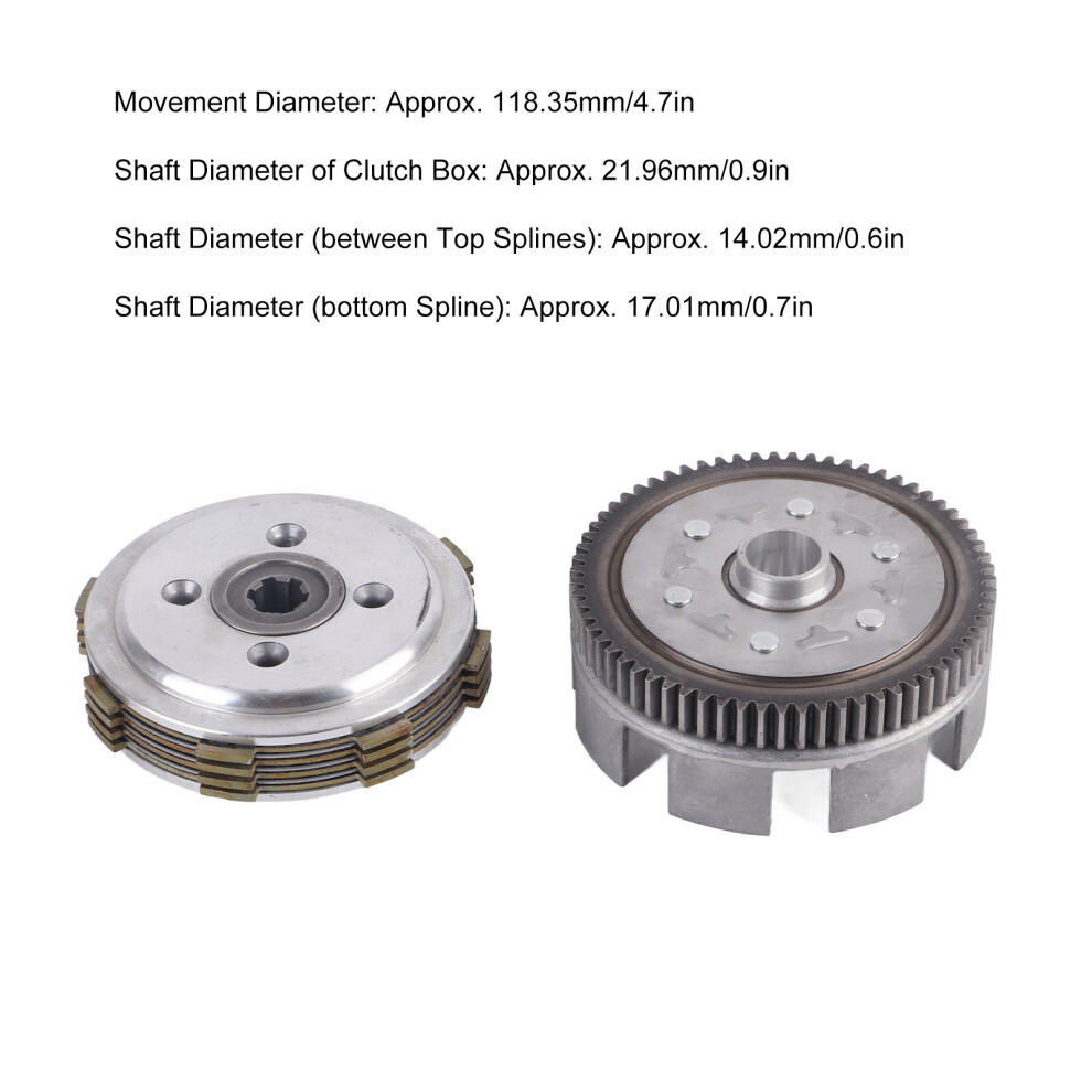 Clutch Kit For Pit Pro Lifan 140Cc Engine 7444352718719
