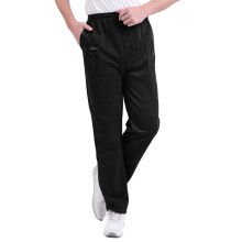 Men'S Pants Mens Pants Mens Summer Sports Casual Solid Zipper Pocket Pants Long Pants Long Johns For Men Black 36
