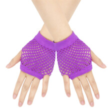 Skeleton Gloves Compression Gloves Fishnet Gloves Fingerless Gloves Lece Gloves Leather Gloves for Women One Size Watermelon Red One Size