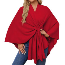 Triangle Shawl Rebozo Para Mujer Women Scarves Winter Scarf Shawl Crochet Shawl Shawl Wraps for Women Red One Size