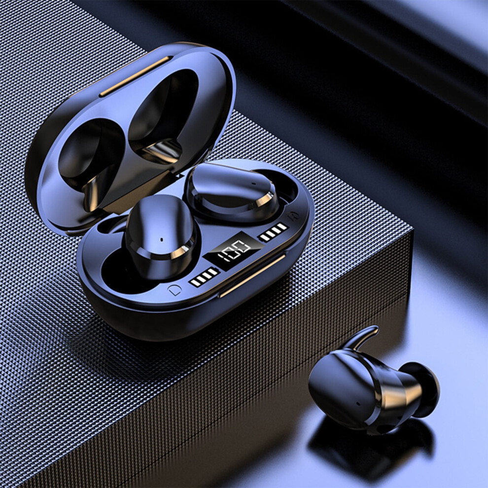 In-Ear Bluetooth 5.3 Earphones, Surround Sound, Low Latency, Noise Cancelling, High Battery, Type-C Fast Charging Â Black/White 9340959292332