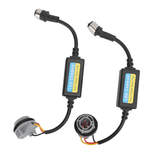 2pcs 1157 LED Decoder 5W 12-24V For Car Flash Warning Canbus Error Free