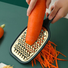 2Pcs Green Stainless Steel Vegetable Graters Household Potato Carrot Cucumber Grater with Handle for Home