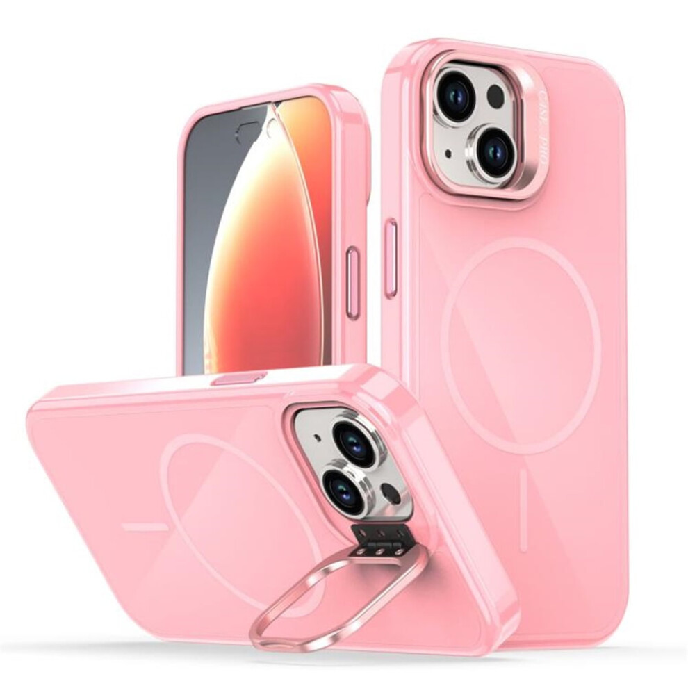 Iphone 15 Slim Frosted Case With Magsafe Pink 913211541104