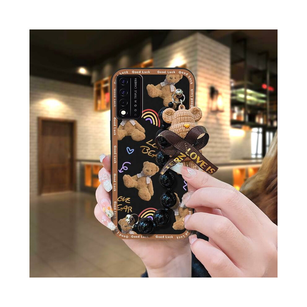 Phone Case For Tcl Revvl V+ 5G Â Black Pearl Pendant Soft White,Black 913211541296
