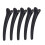 Black Hair Clamps for Styling 12 pcs 4