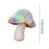 Rainbow Mushroom Pillow Soft Cushion Doll 12.5 Inch 3