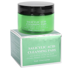 Glycolic Acid Peel Facial Toner Pads With Eye Puffiness Reducer Powerful Antioxidants Smoothing Skin Acne Removing Face Anti Wrinkle Wipes Hydrated