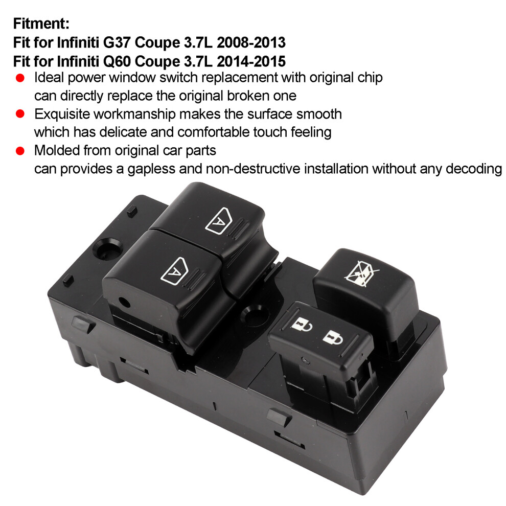 Front Window Switch Oem 25401 Jl44a Infiniti 7340572570246