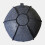 Filtskydd för yogaboll, träningsbollskydd, 55 cm, 65 cm, 75 cm, vikbart, 55 cm 2
