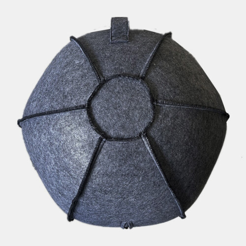 Filtskydd för yogaboll, träningsbollskydd, 55 cm, 65 cm, 75 cm, vikbart, 55 cm 1