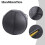 Filtskydd för yogaboll, träningsbollskydd, 55 cm, 65 cm, 75 cm, vikbart, 55 cm 5