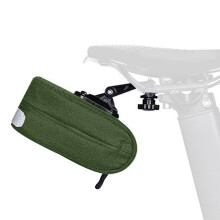 Verstellbare 0,3 l Fahrrad-Gel-Satteltasche wasserdichtes Nylon Avocado