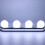 4-LED Vanity Mirror Light Battery-Powered Suction Cup Lamp 8