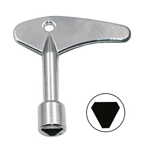 Universal inner triangle wrench elevator door water meter valve key tool 1
