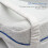 Knee Pillow Cover with Elastic Strap and Zipper 2 pcs 3