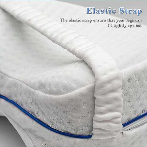Knee Pillow Cover with Elastic Strap and Zipper 2 pcs 2