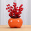 Red Berry Holly Branches for DIY Wedding Decor 6