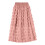 Solid Color Satin Pleated Skirt Plus Size Versatile Skirt 4