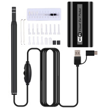 Digital Otoscope Ear Wax Removal Kit With HD Ear Camera And Durable Portable Design Ideal For Home And Veterinary Use