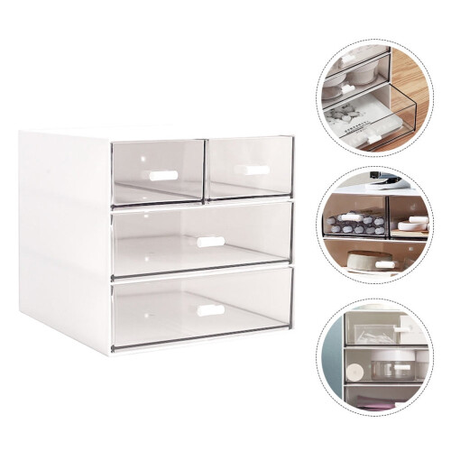 Organizer Makeup Box Kosmetik Opbevaringsbeholder Studerende