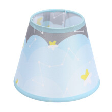 HOMEMAXS Haftowany abażur do lampy w stylu vintage, abażur do lampy stołowej, klips do lampy, wymienne abażury do lampy, małe abażury do lampy,