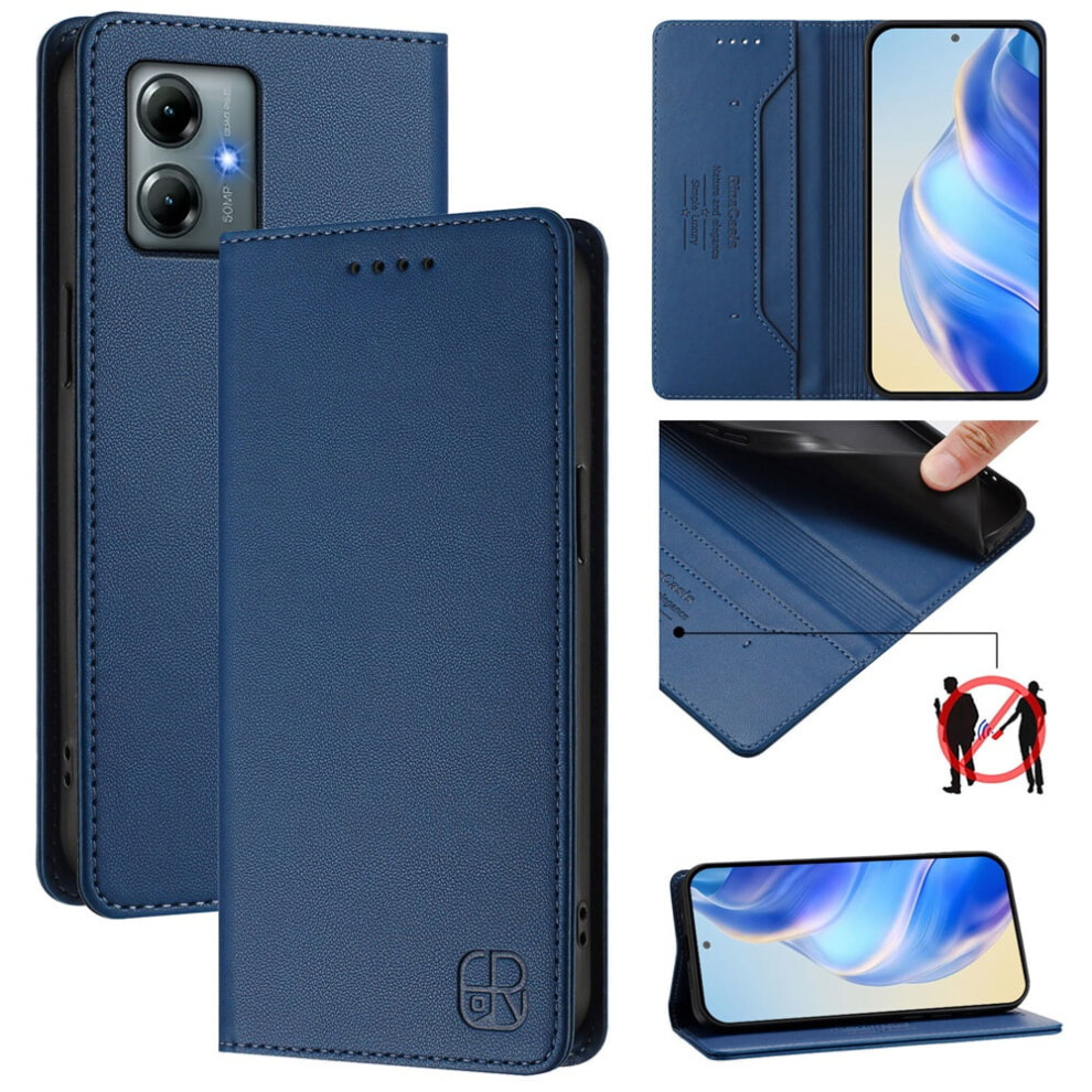 Rfid Blocking Wallet Case For Motorola Moto G Play 2025 919886085578