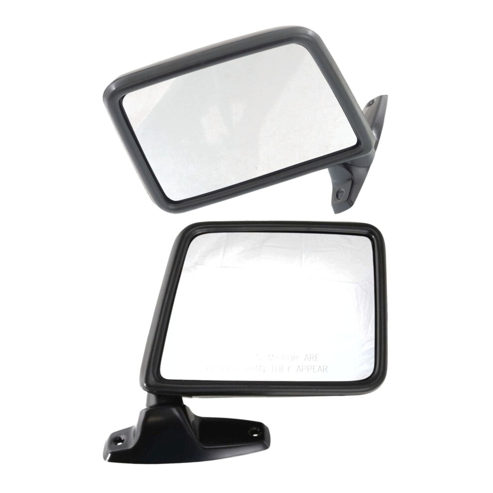 Set Of 2 Left Right Driver & Passenger Side Door Mirror Manual Folding For Ford For Bronco Ii 1984-1990 For Ranger 1983-1992 9009879198154
