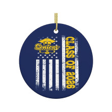 Ornamento natalizio in acrilico "Classe 2026", decorazione per albero di laurea, regalo ricordo per diplomati e laureati - Compatibile con il 2026