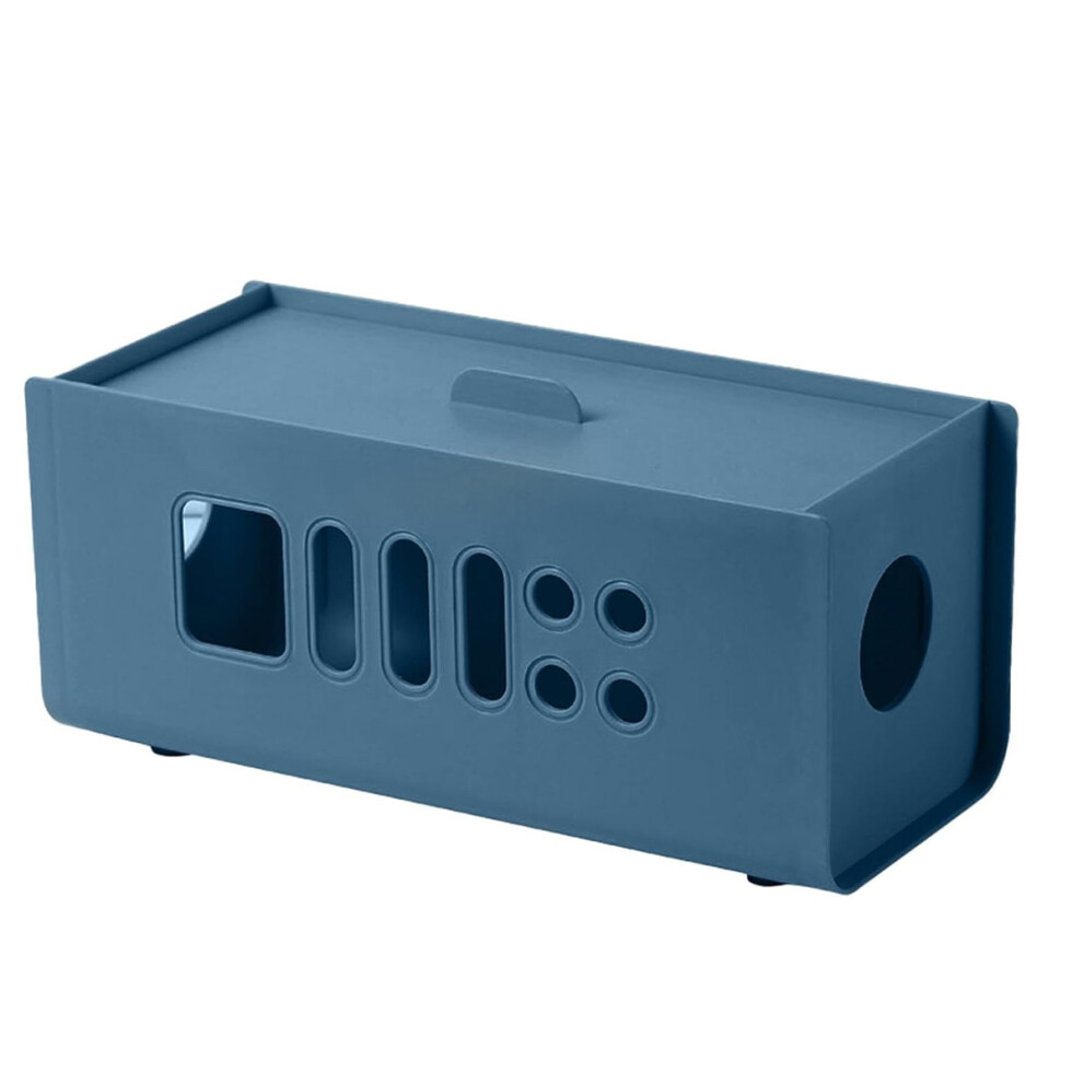 Dustproof Cable Box For Safe Storage, Heat Dissipation In Power Strip Organizer, Roomy Box With Cord Organiser, Strong Load-Bearing Capacity For 9482828664496