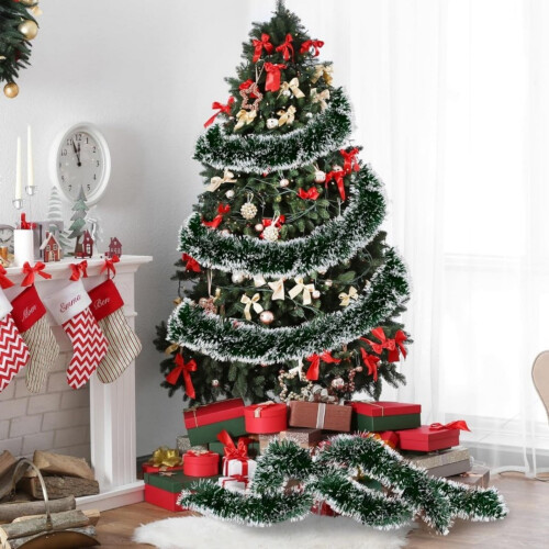 Garland Tinsel Miotalach Glas 200cm