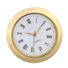 36mm vložka z legovaných hodin s římskými číslicemi