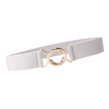 Women Elastic Corset Belt Metal Hook Buckles Waist Cincher Stretchable Waist For Office Lady Formal Dress and Outfit
