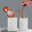 Ceramic Kitchen Utensil Holder White Small 2