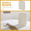 Ceramic Kitchen Utensil Holder White Small 7