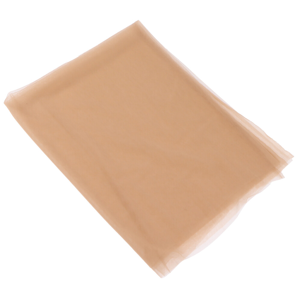 Skin Color Lace Net Wig Closure Making Supply 1x1.5m