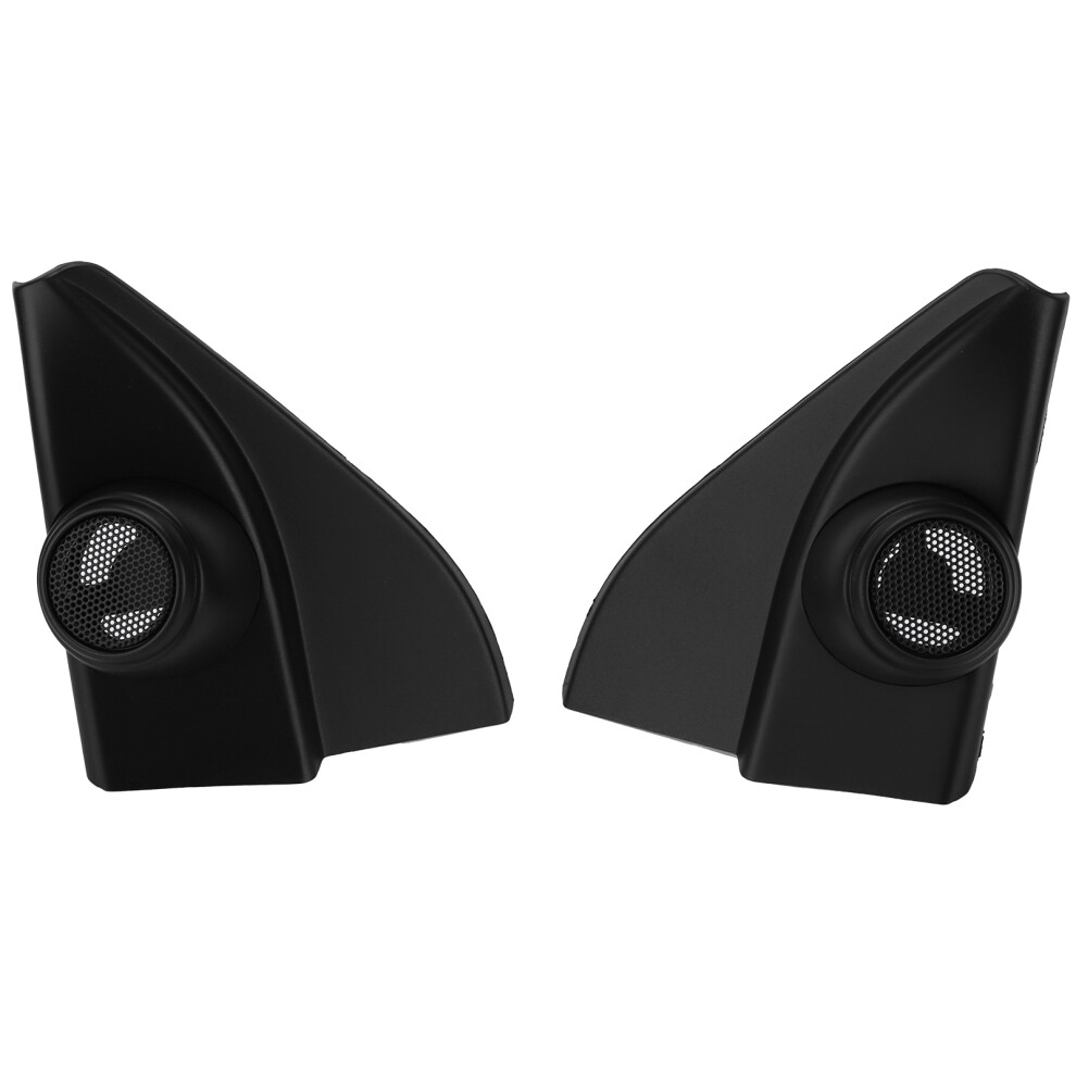 2 Pack Car Tweeter Trim - Abs For Fortuner Black 7444352390779