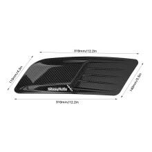 Universal Hood Air Vent Trim Pair